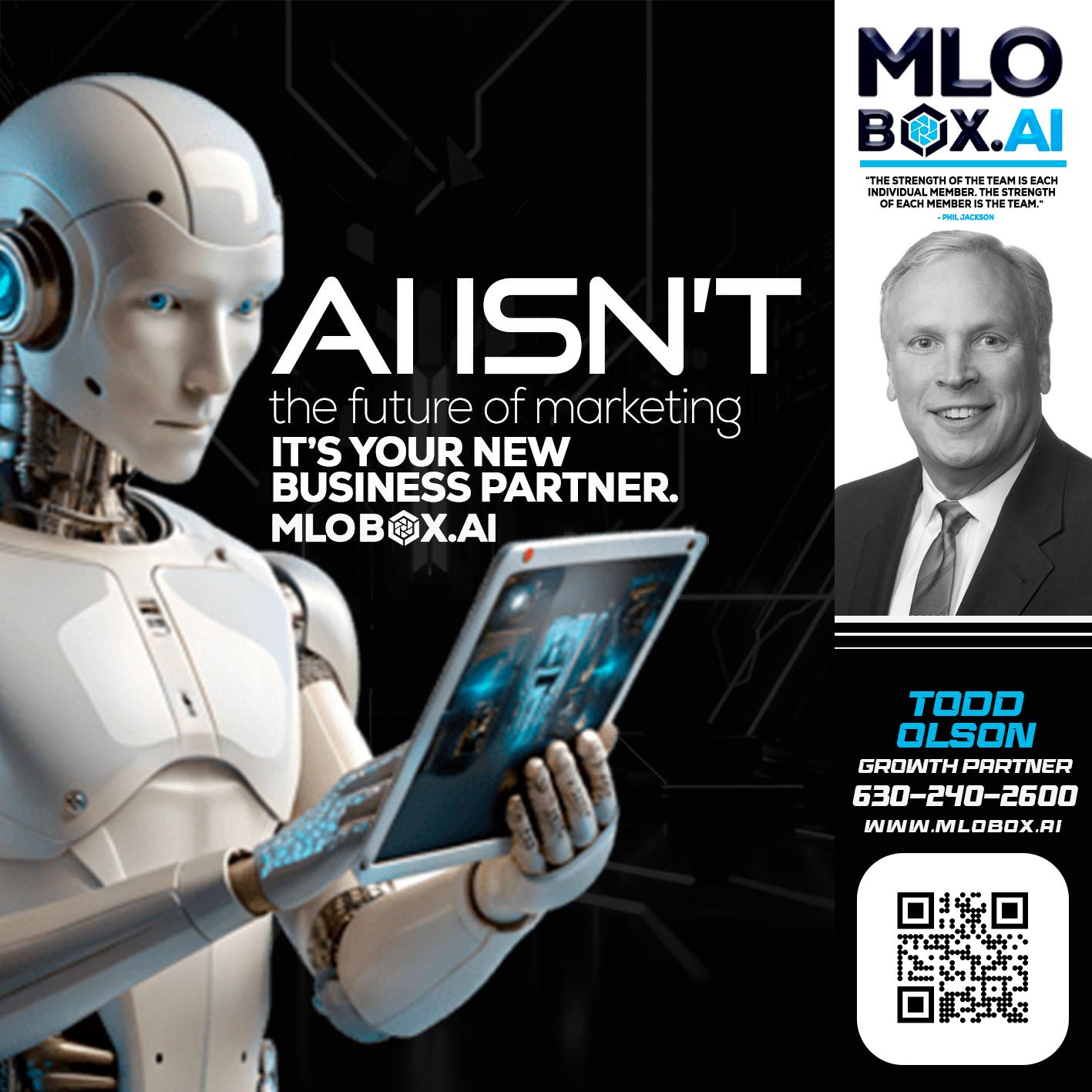 AI ISN'T - Todd Olson -Branch Manager