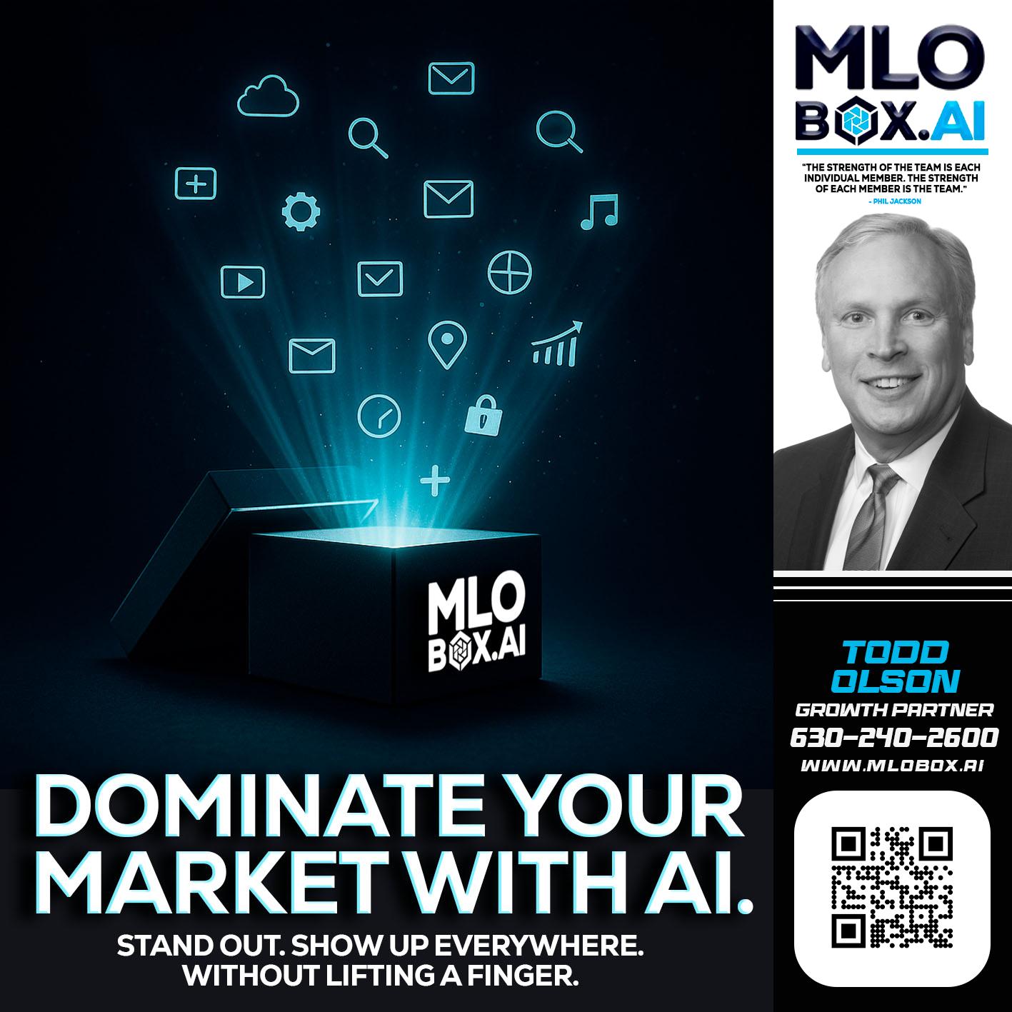 DOMINATE YOUR - Todd Olson -Branch Manager