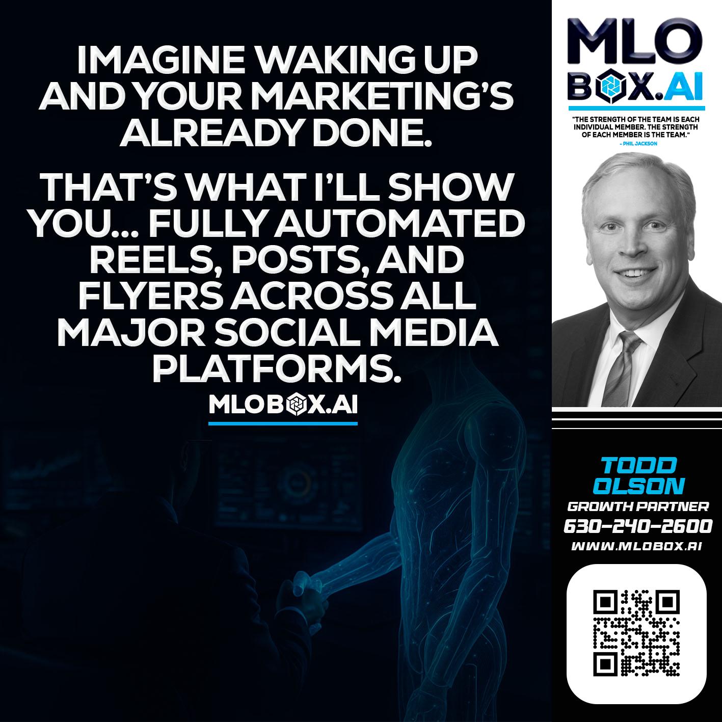 IMAGINE - Todd Olson -Branch Manager