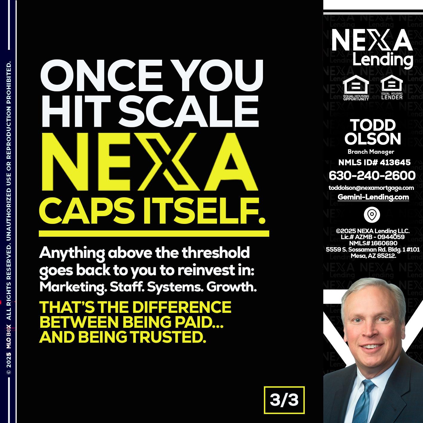 3 OF 3 - Todd Olson -Branch Manager