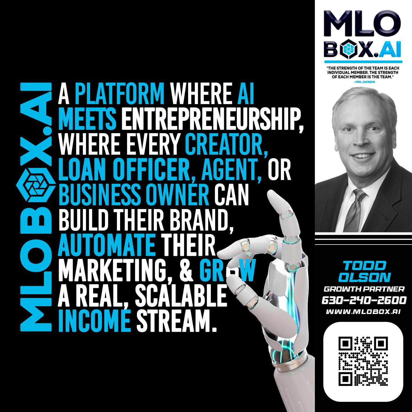 A PLATFORM - Todd Olson -Branch Manager
