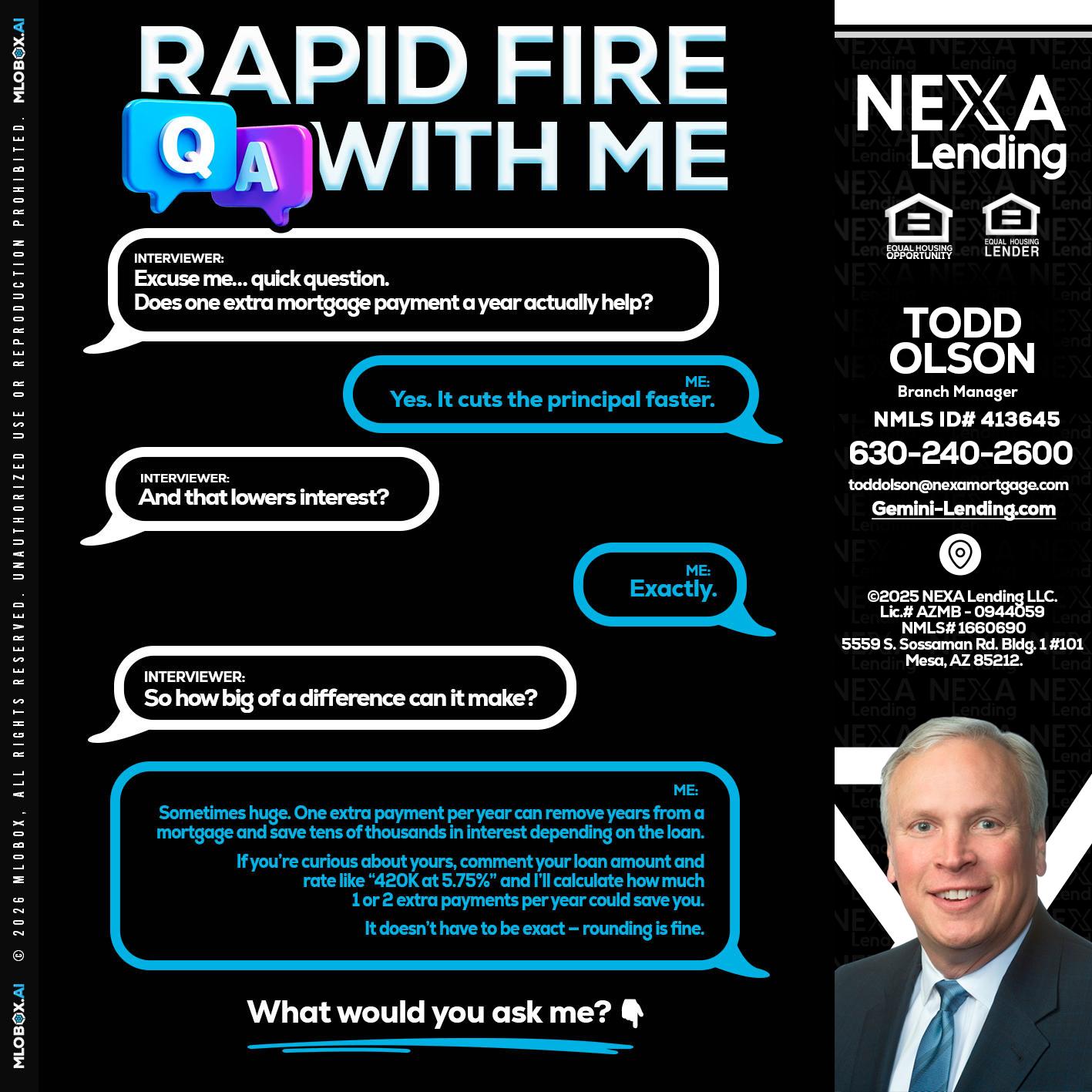 RAPID Q&A - Todd Olson -Branch Manager