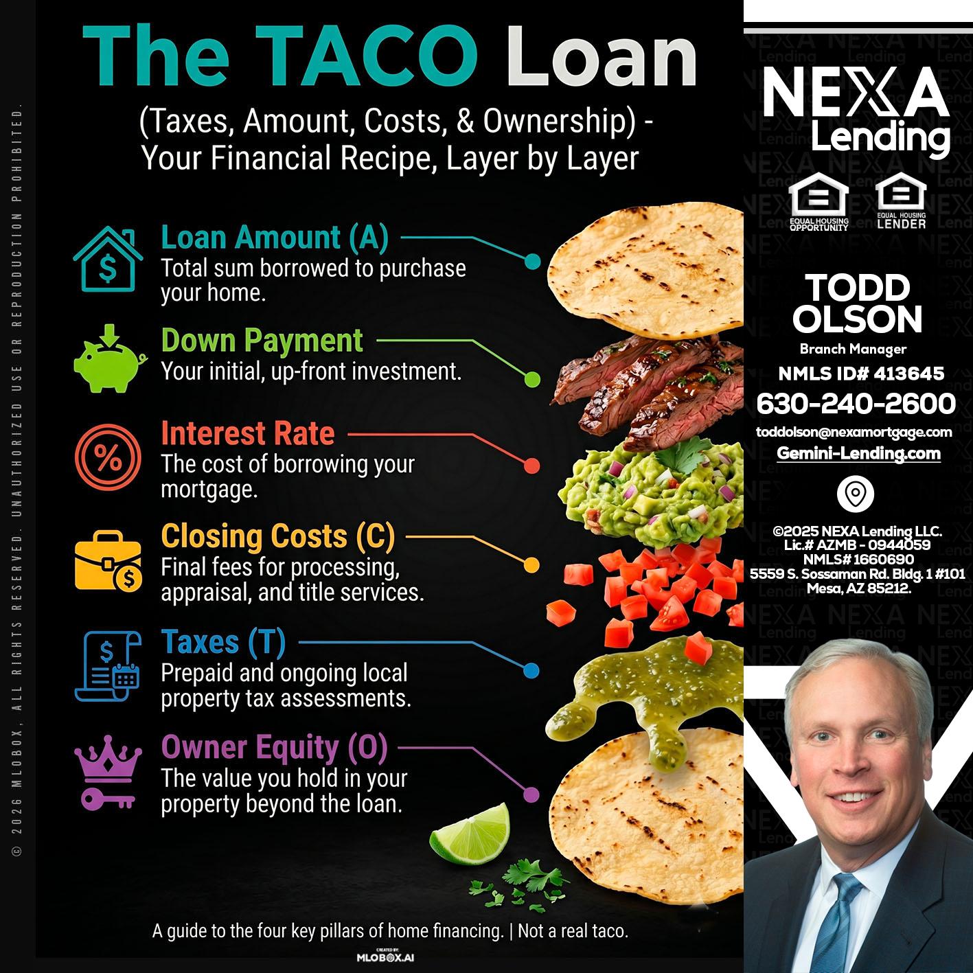 taco loan - Todd Olson -Branch Manager