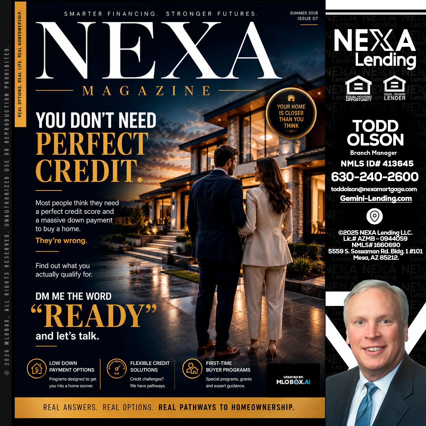 NEXA MAGAZINE - Todd Olson -Branch Manager