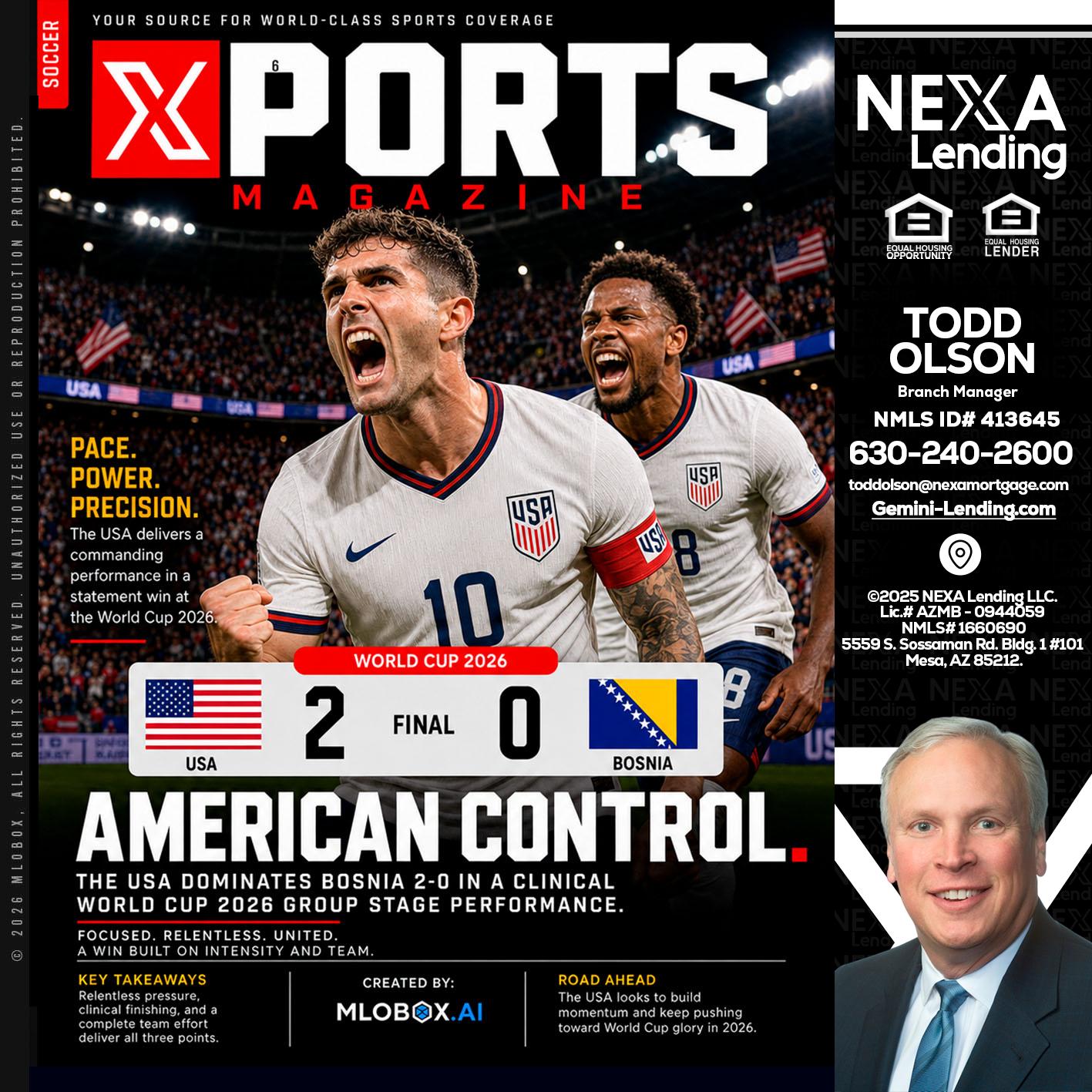 AMERICAN CONTROL - Todd Olson -Branch Manager
